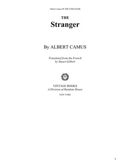 The Stranger