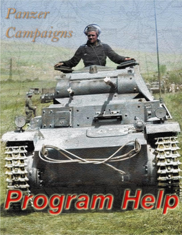 Panzer Campaigns Main Program Help File