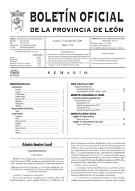 De La Provincia De León