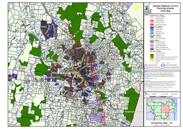 Gympie Regional Council Planning Scheme Zone Map Zoning Plan