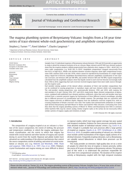 The Magma Plumbing System of Bezymianny Volcano: Insights from a 54 Year Time Series of Trace Element Whole-Rock Geochemistry and Amphibole Compositions