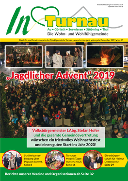 „Jagdlicher Advent“ 2019