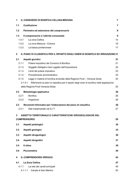 Relazione Si Procede Alla Revisione Del Piano Di Classifica Adottato Dal Consorzio Con Delibera Del Consiglio Dei Delegati N