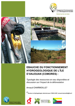 Ebauche Du Fonctionnement Hydrogeologique De L'île D