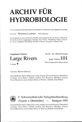 River Dynamics and Floodplain Vegetation and Their Alterations Due to Human Impact