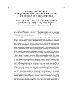 Everywhere but Antarctica: Using a Super Tree to Understand the Diversity and Distribution of the Compositae