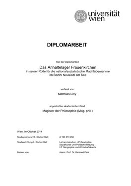 Download Der Diplomarbeit