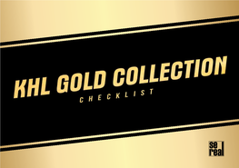 Gold Collection Checklist.Pdf