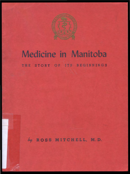 Medicine in Manitoba