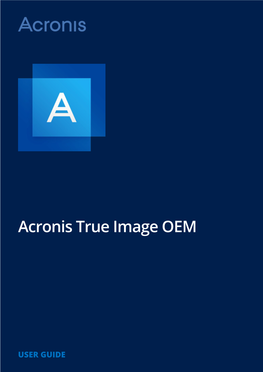 Acronis True Image OEM