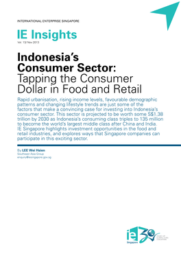 Indonesia's Consumer Sector