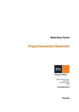 Project Description Statement