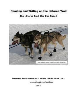 Reading-And-Writing-On-The-Iditarod-Trail-Correct-Title-Page.Pdf