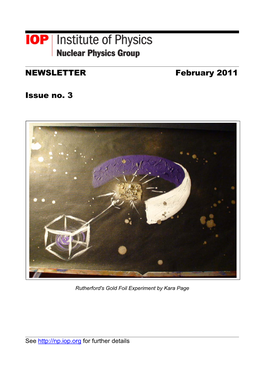 NEWSLETTER Issue No. 3 February 2011