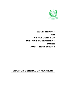 Department of the Auditor General of Pakistan