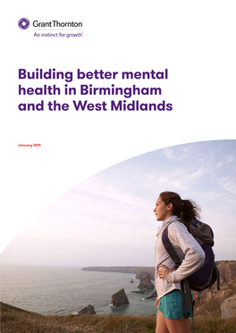 Building Better Mental Health in Birmingham and the West Midlands