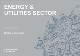 Energy & Utilities Sector