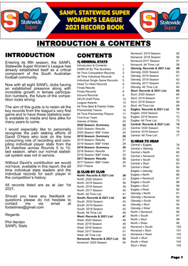 Introduction & Contents
