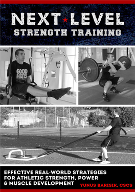 Next Level Strength Training by Yunus Barisik