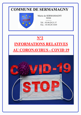 Commune De Sermamagny N°2 Informations Relatives Au