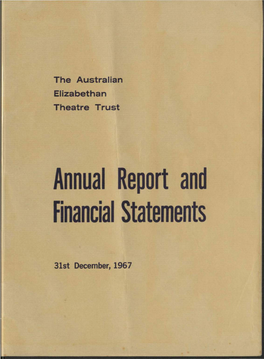 Annual Report and Financial Statements