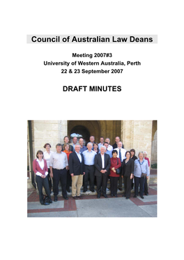 Council of Australian Law Deans