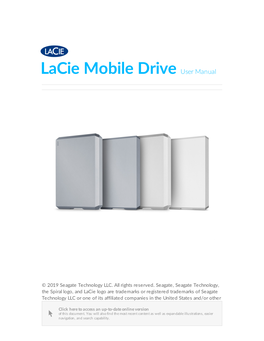 Lacie Mobile Drive User Manual