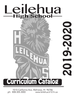 Curriculum Catalog