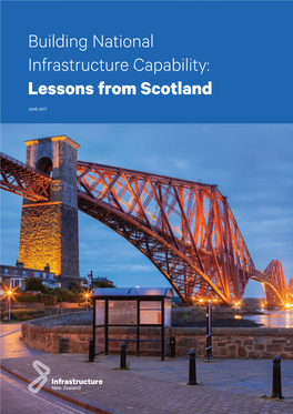 Building National Infrastructure Capability: Lessons from Scotland