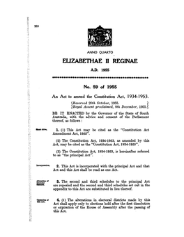 An Act to Amend the Constitution Act, 1934-1953