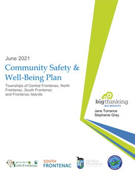 Community Safety & Well-Being Plan