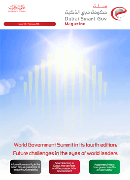 World Government Summit in Its Fourth Edition: Future Challenges in the Eyes of World Leaders