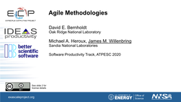 Agile Methodologies