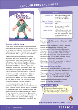 Factsheet Penguin Kids Factsheetpenguin Kids