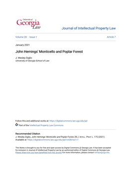 John Hemings' Monticello and Poplar Forest