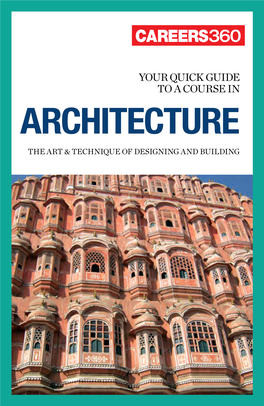 ARCHITECTURE the ART & TECHNIQUE of DESIGNING and BUILDING Architecture Course Review Course Review Architecture