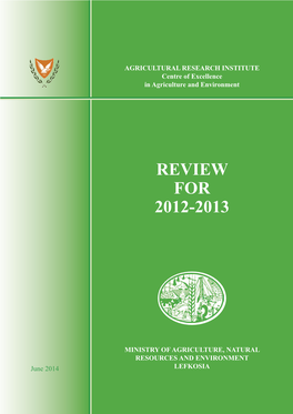 Review for 2012-2013