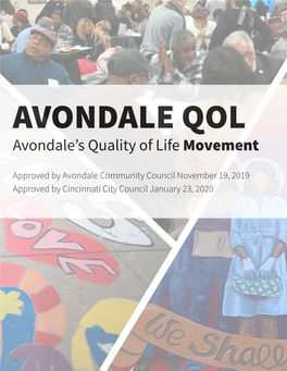 Avondale's Quality of Life Movement