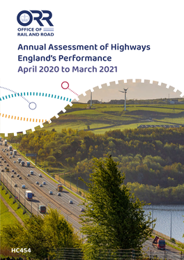 Annual Assessment of Highways England's