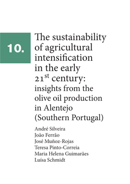 The Sustainability of Agricultural Intensification in the 21St Century 249