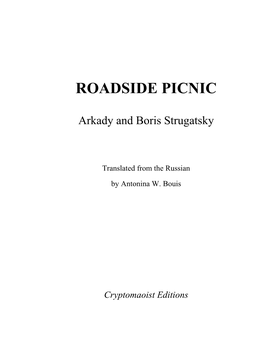 Roadside Picnic