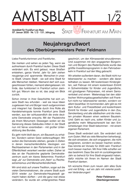 Amtsblatt 1 / 2