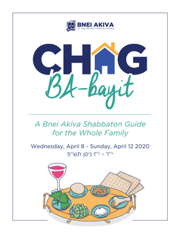 A Bnei Akiva Shabbaton Guide for the Whole Family
