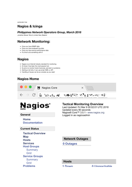 Nagios & Icinga Network Monitoring