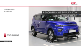 Benchmark Kia Soul Ev 2020 Electric Powertrain