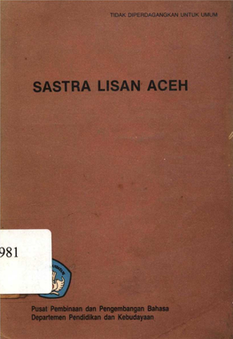 Sastra Lisan Aceh.Tif