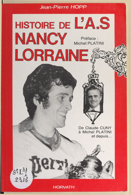 Histoire De L'a.S. Nancy-Lorraine