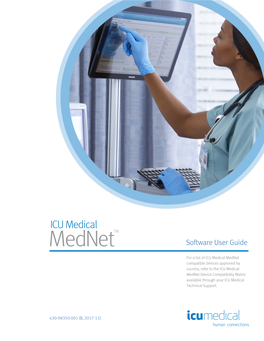 ICU Medical Mednet™ Software User Guide