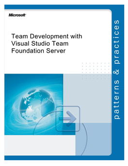 Team Development with Visual Studio Team Foundation Server