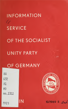 Twelfth Session of the Central Committee of the Socialist Unity Party of Germany